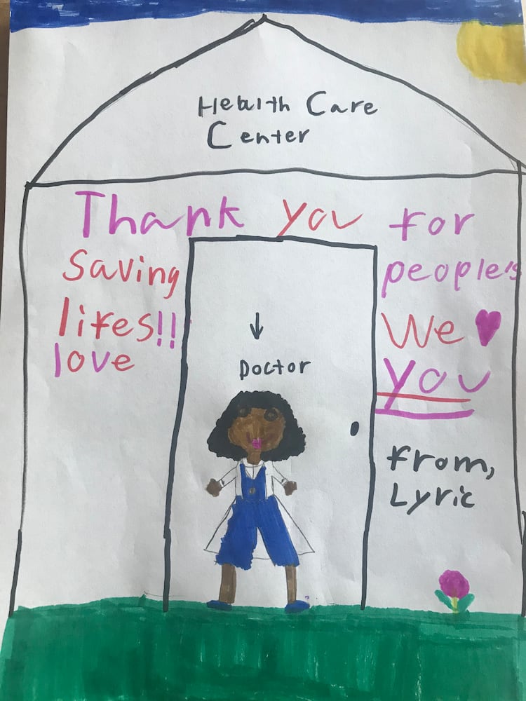 Art from the Heart: Kids thank front-line health care workers