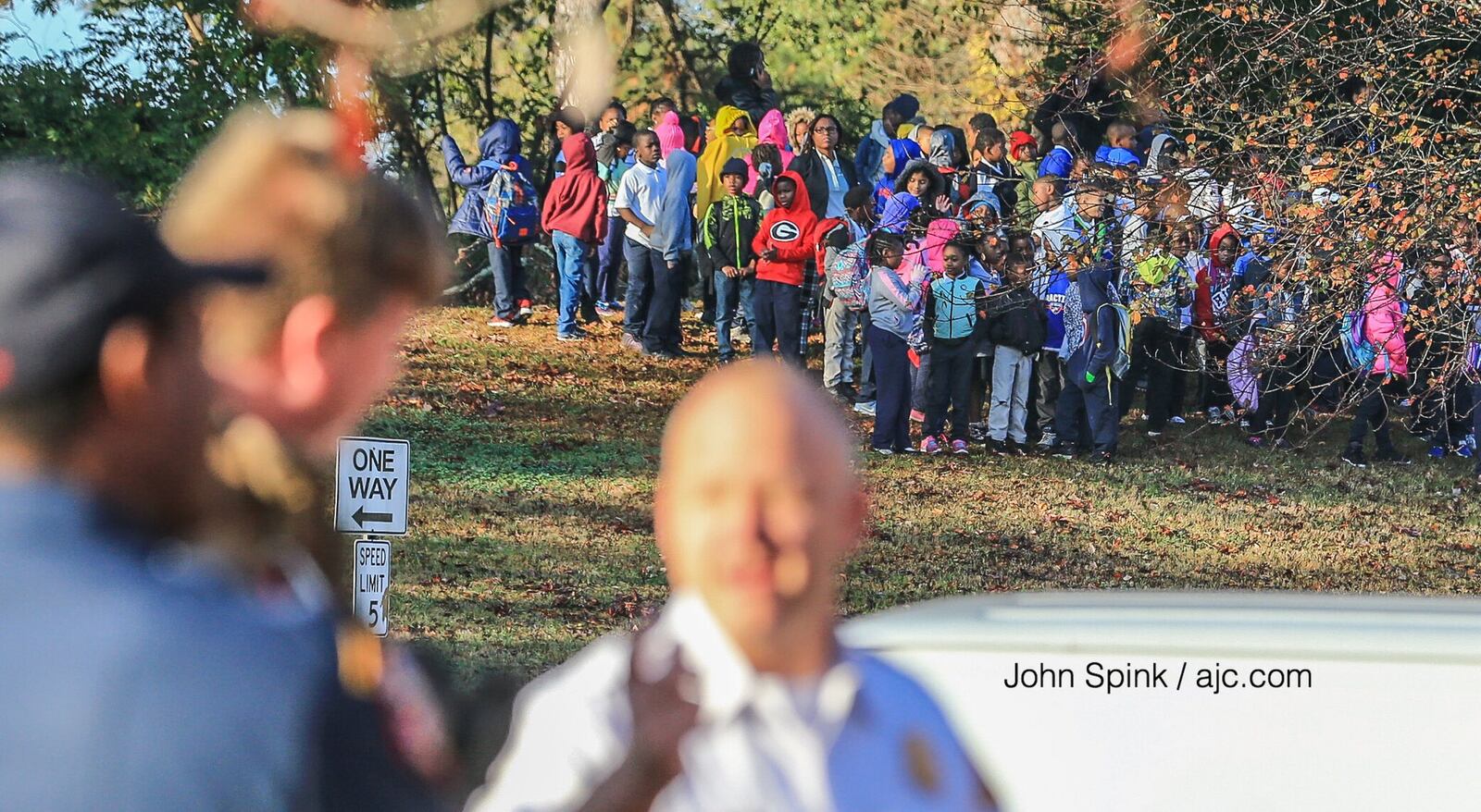 Results from air quality tests later showed “at no point were any children in danger,” Atlanta fire Sgt. Cortez Stafford said. JOHN SPINK / JSPINK@AJC.COM