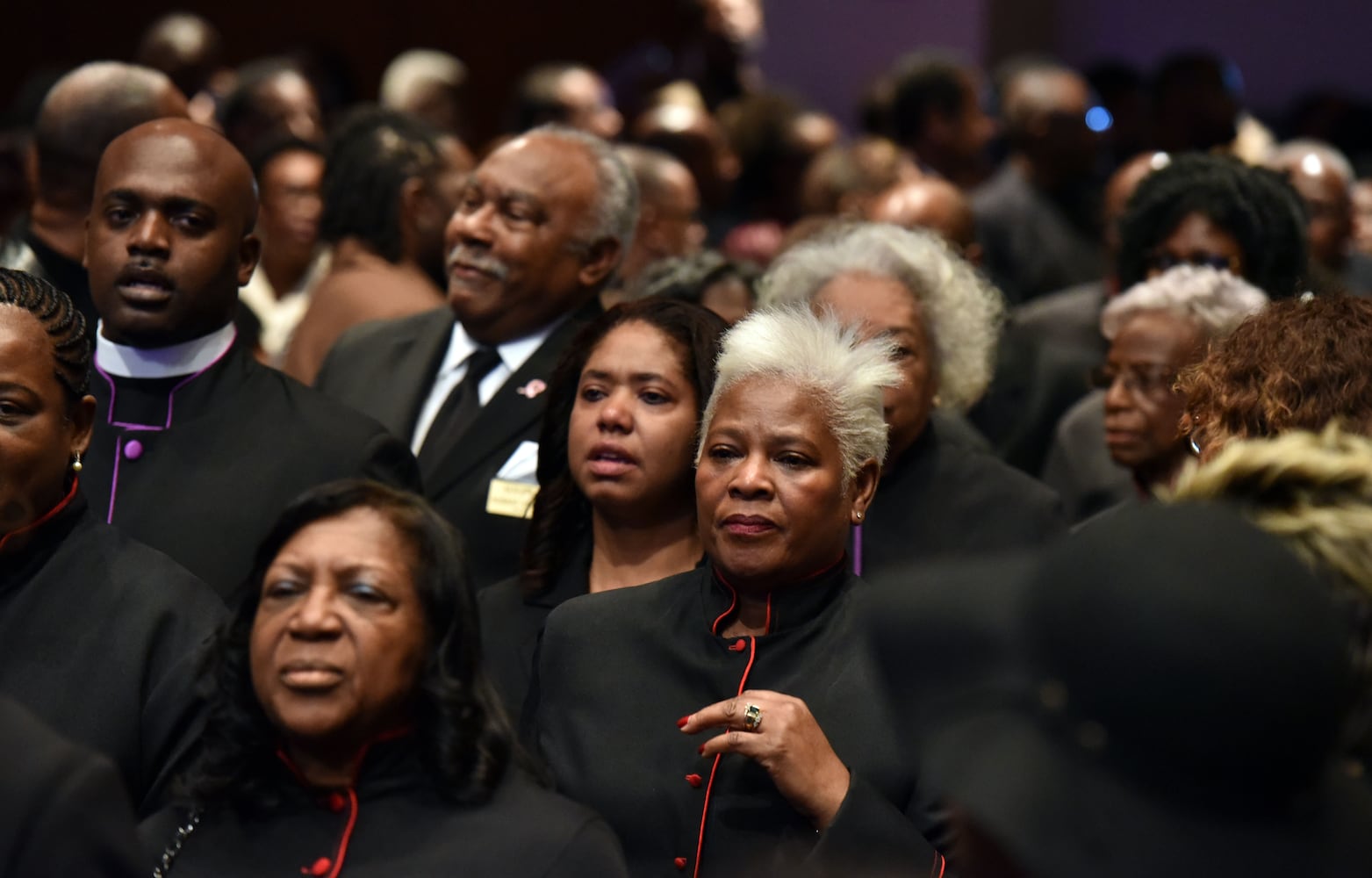 Mourners gather for Bishop Eddie Long's funeral service