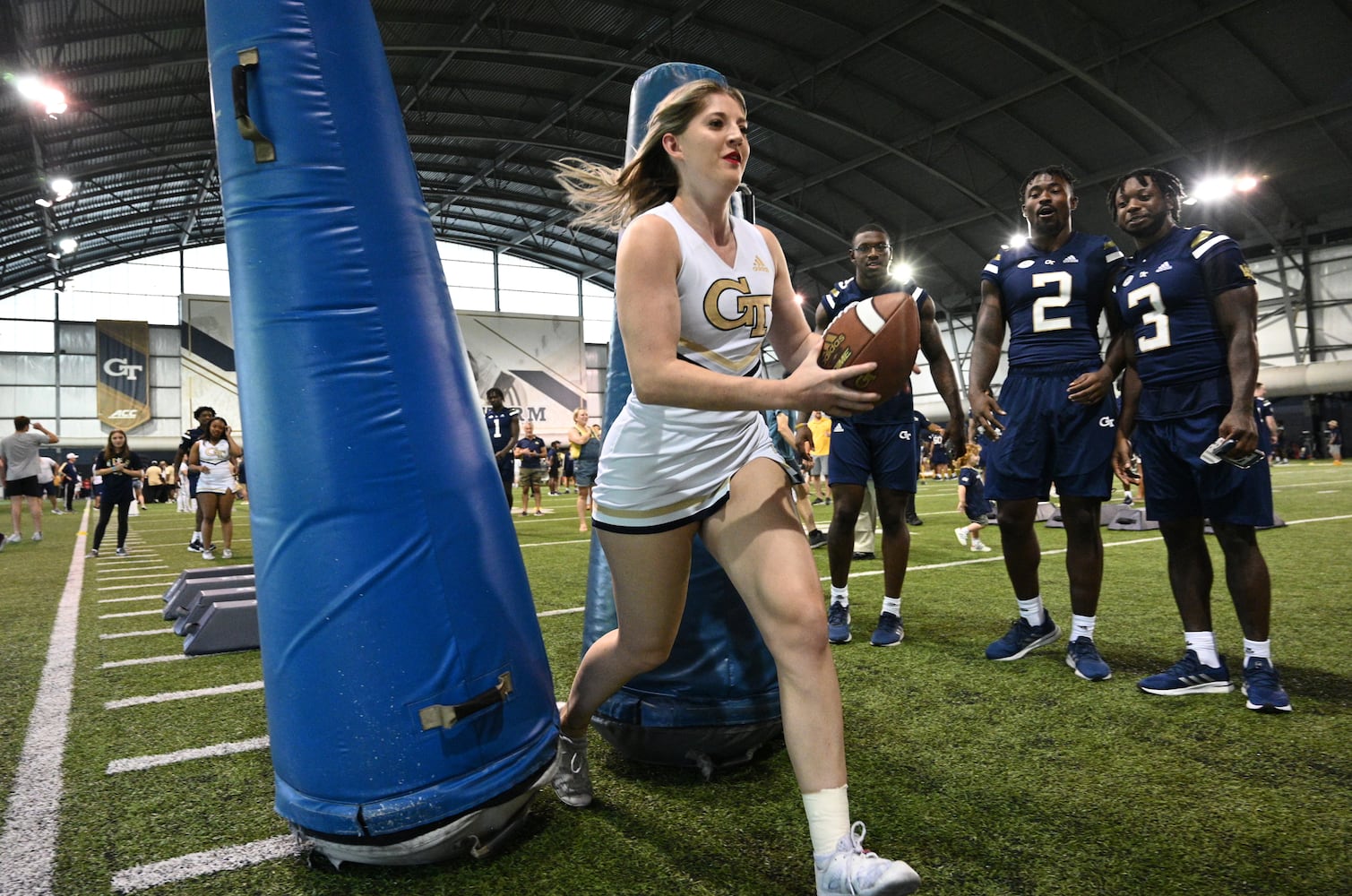 Georgia Tech fan day photo