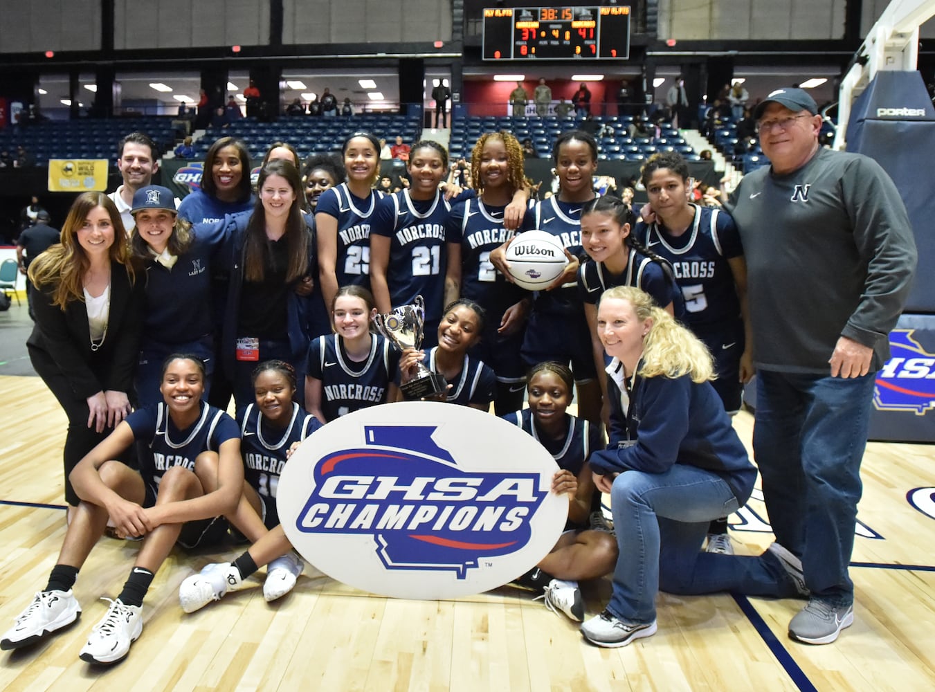 GHSA basketball finals: Norcross vs. Harrison girls