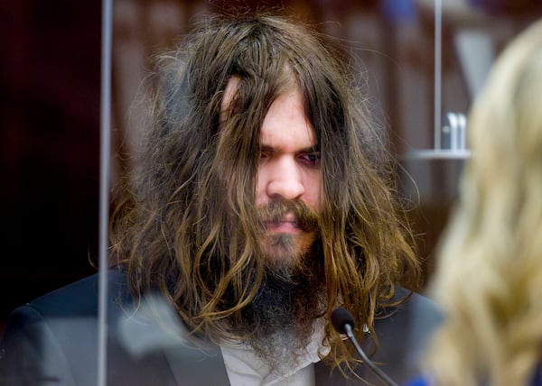 FILE - Samuel Woodward testifies in Orange County Superior Court, June 13, 2024, in Santa Ana, Calif. (Leonard Orti/The Orange County Register via AP, Pool, File)