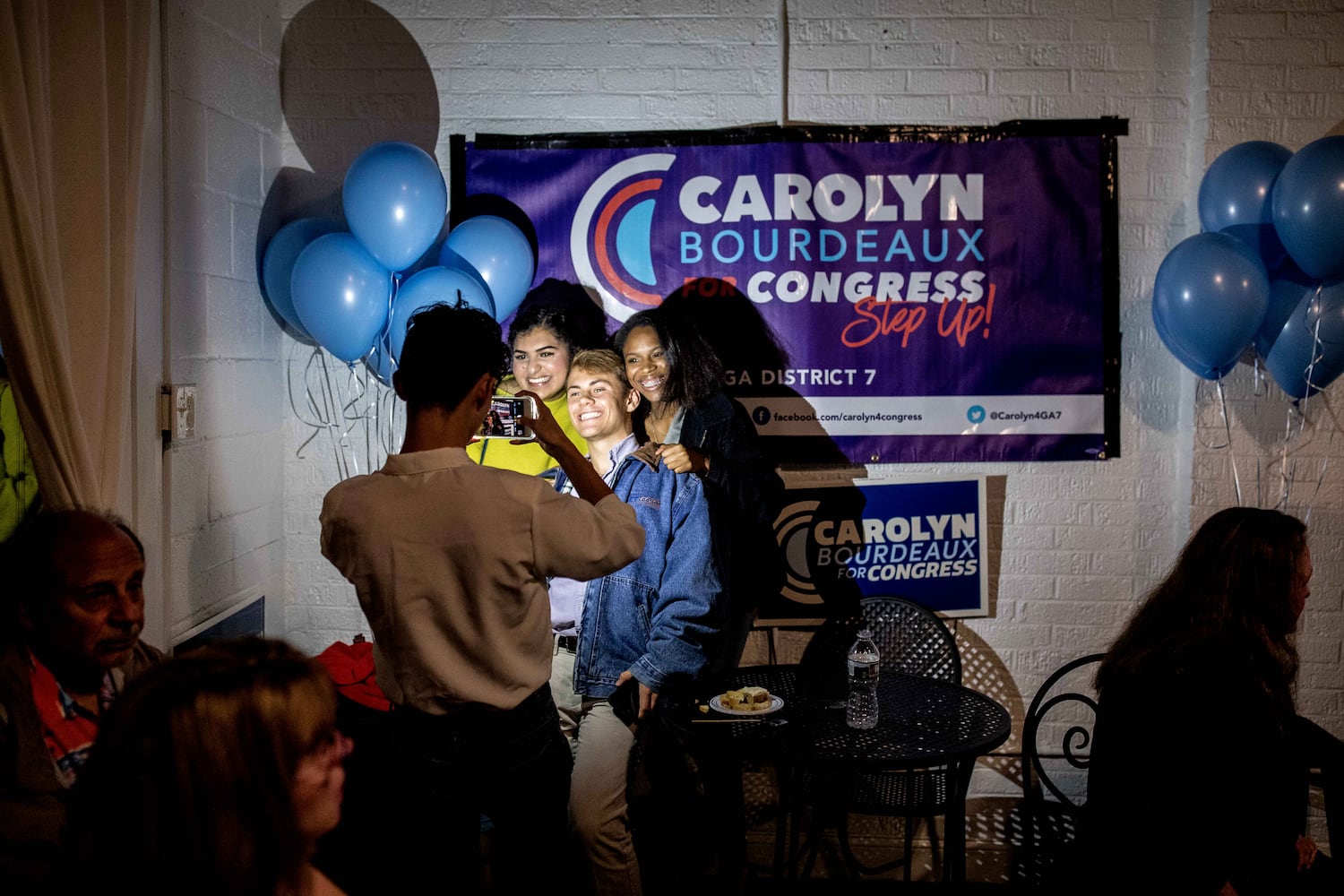 PHOTOS: A long election night in Georgia