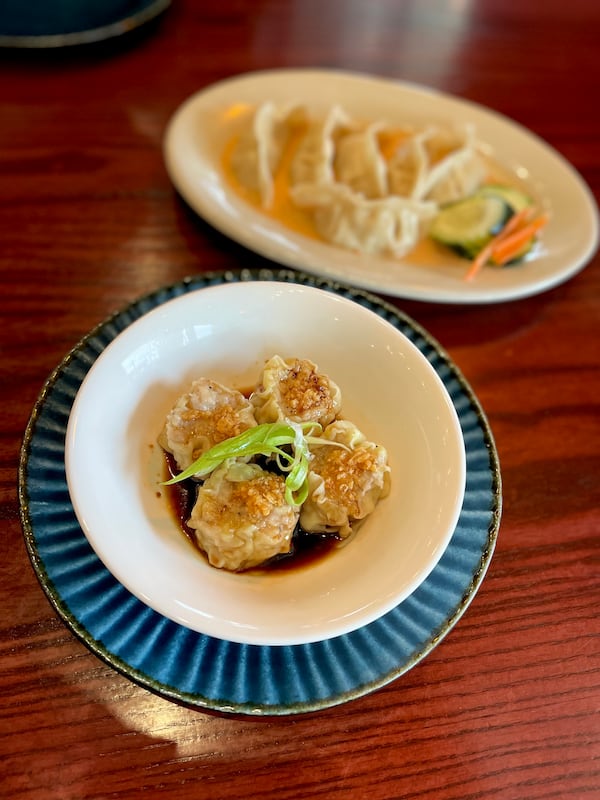 You can find the Thai version of shumai, called kanom jeeb, at Surina Thai in Doraville. Angela Hansberger for The Atlanta Journal-Constitution