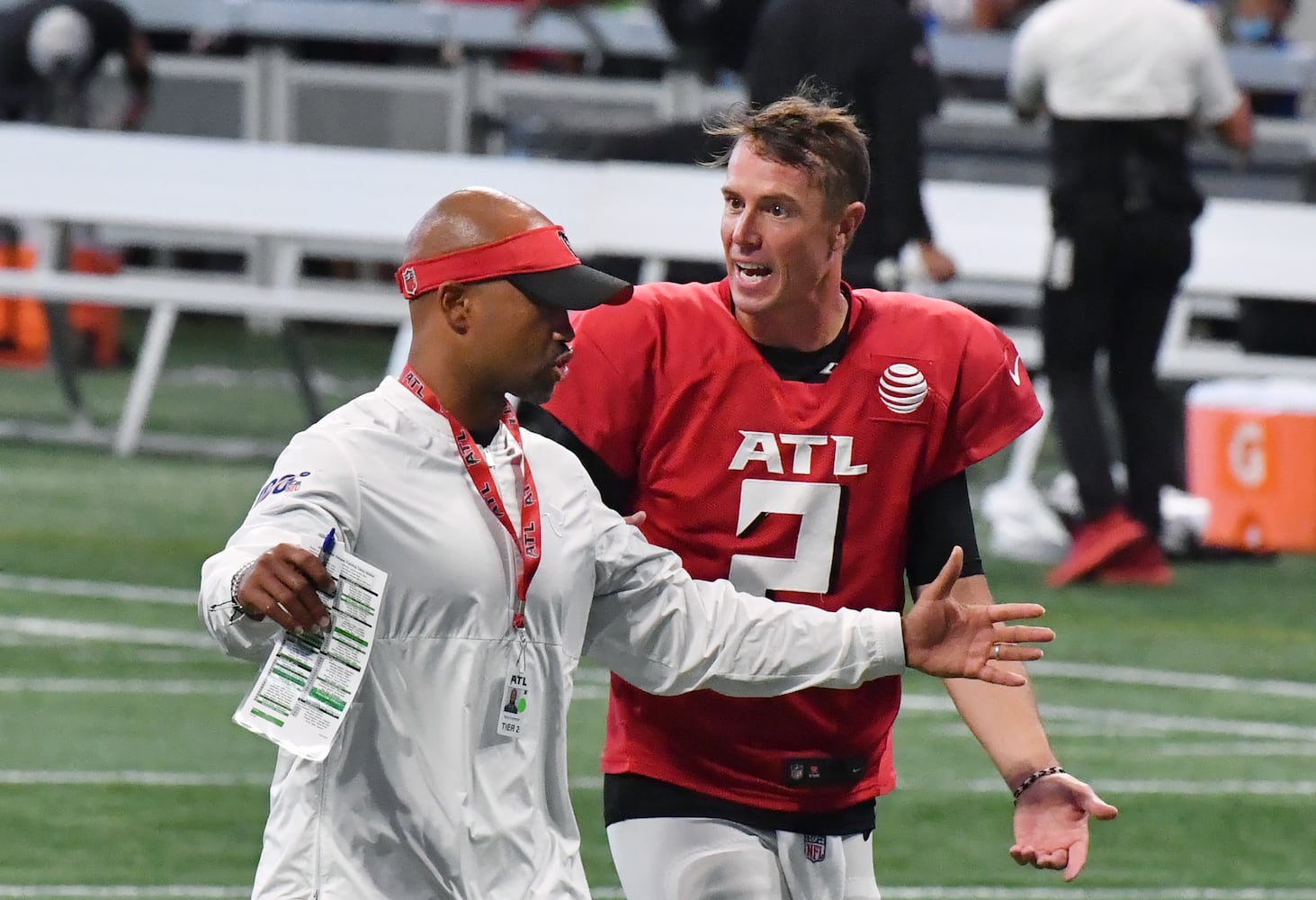 Falcons open practice photo