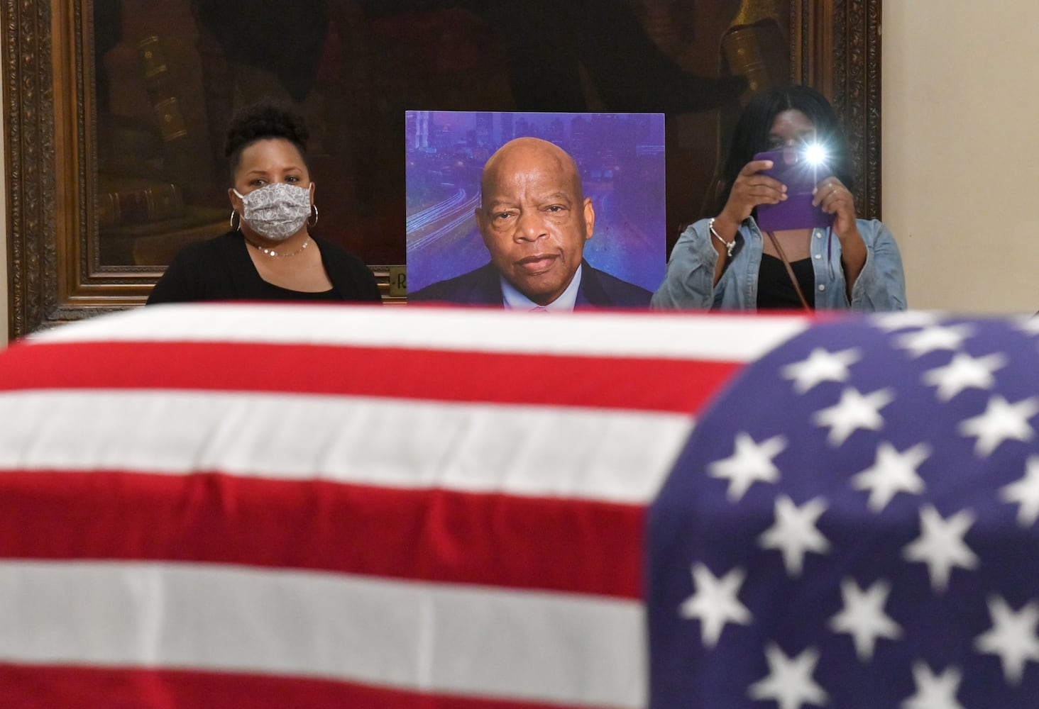 John Lewis at the State Capitol