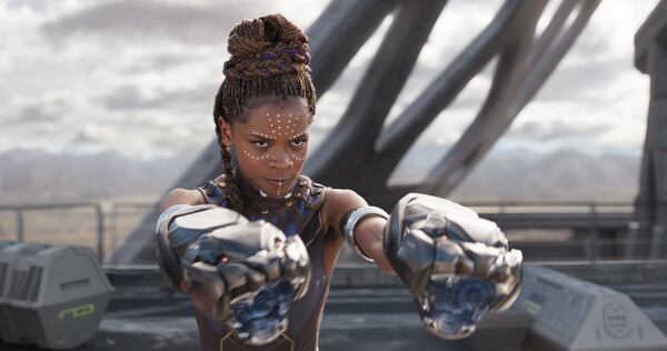 Letitia Wright’s Shuri returned  in “Avengers: Infinity War.” 