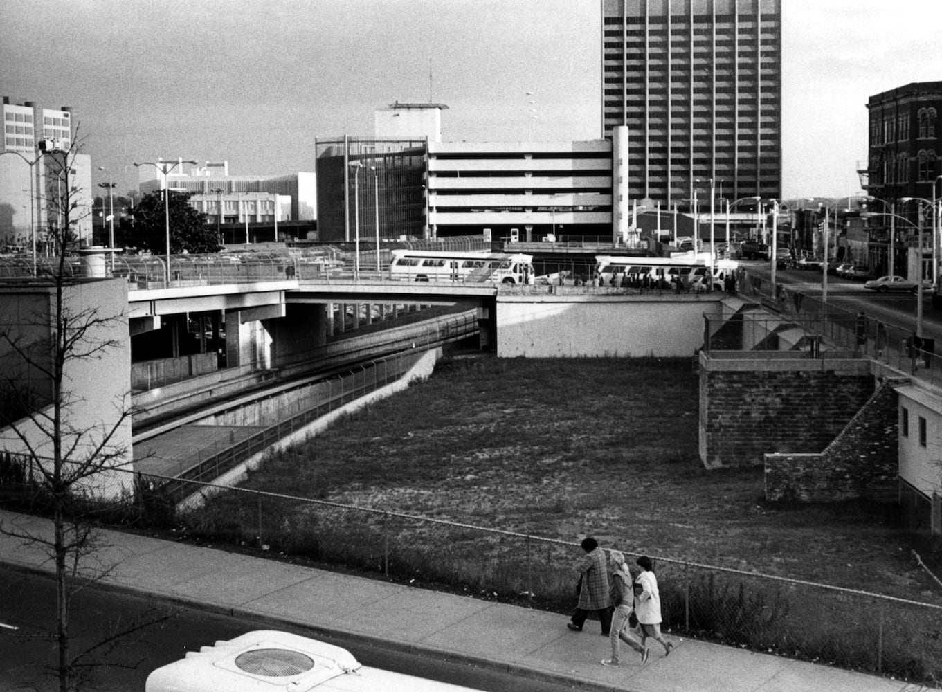 AJC Flashback Photos: Atlanta’s Gulch and viaducts