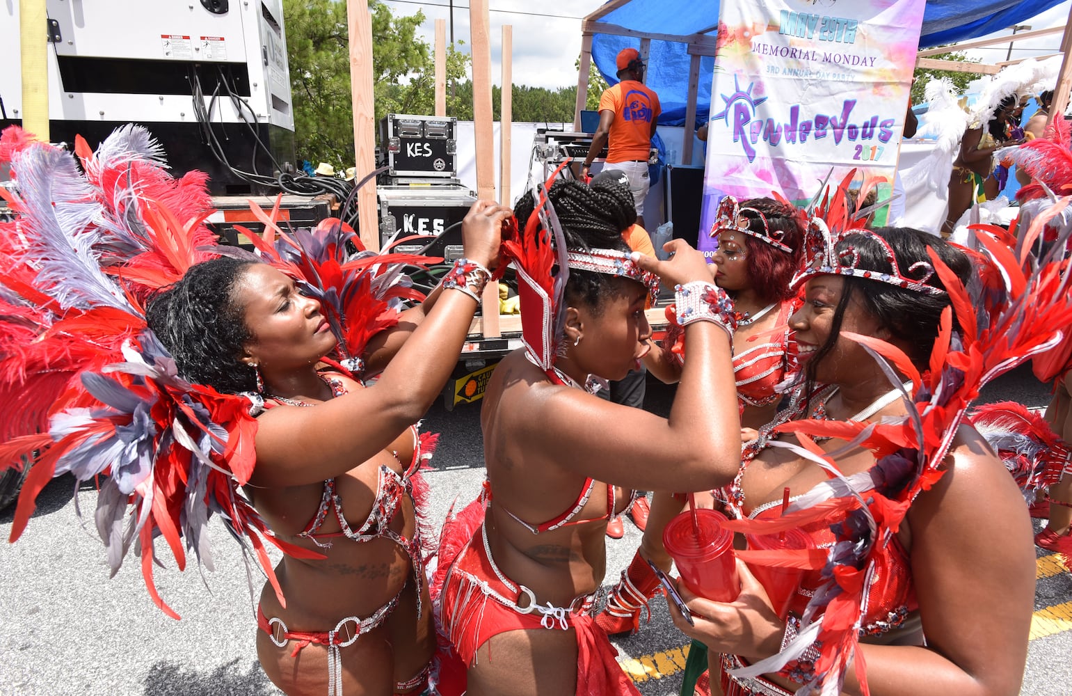 Atlanta Caribbean Carnival Parade in Decatur, May 27 2017