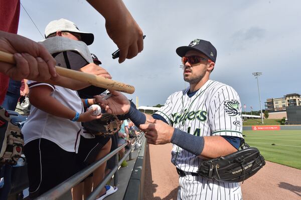 Gwinnett Stripers outfielder Adam Duvall.