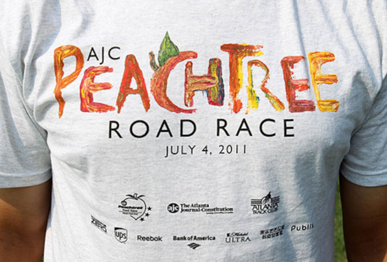 Peachtree Road Race: 2010s T-shirts