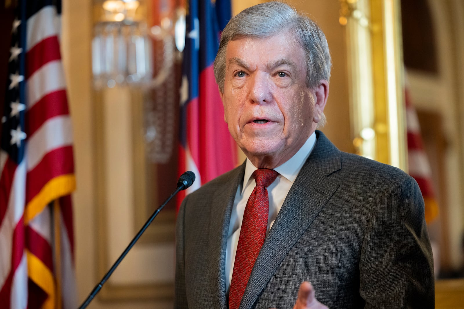 Former U.S. Sen. Roy Blunt, R-Mo., will participate in the inaugural Isakson Symposium on Political Civility Friday at the University of Georgia. (Nathan Posner for the Atlanta Journal-Constitution)