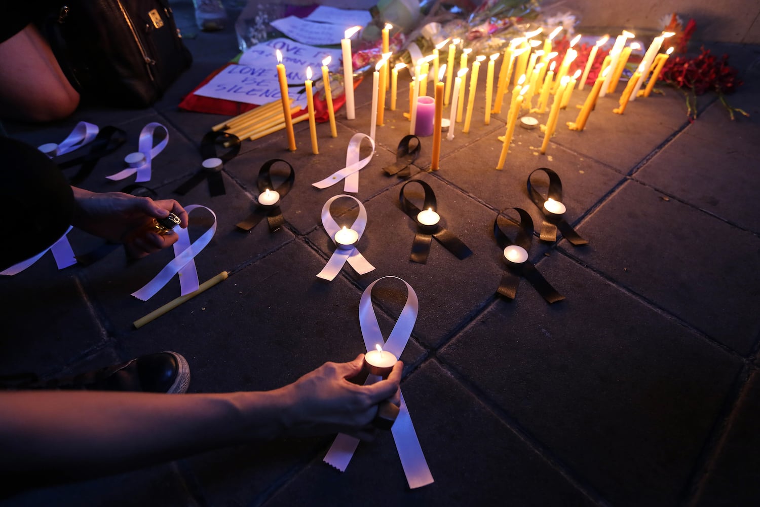 orlando shooting vigils