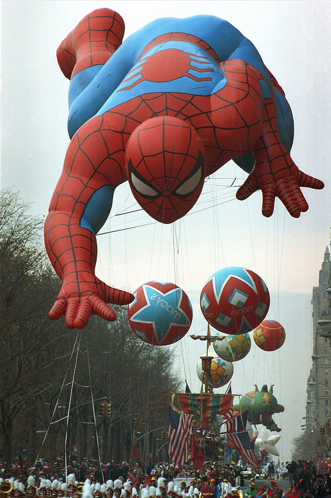 Macy's Thanksgiving Day Parade floats through the years