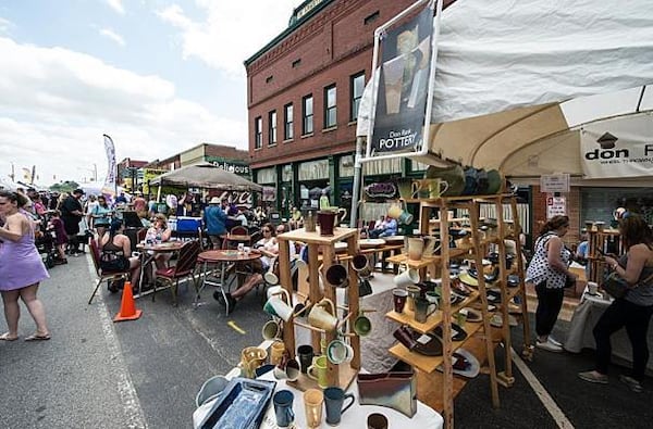 Artists from around the country will have their works for sale at the Acworth Art Fest this weekend.