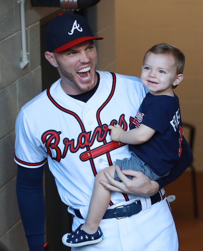 Photos: Braves’ All-Stars come home