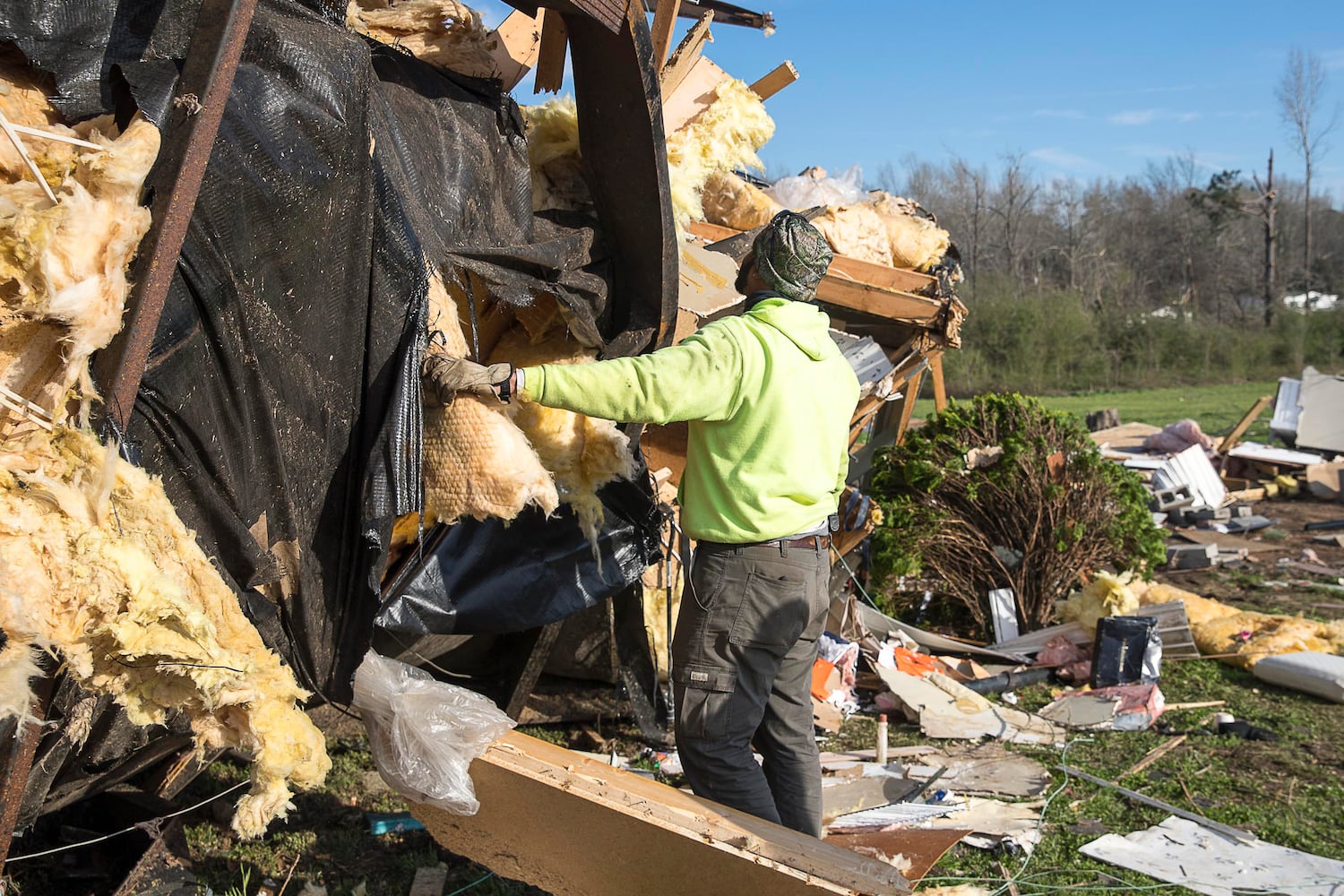 Photos: Tornado and wind damage in Georgia and Alabama