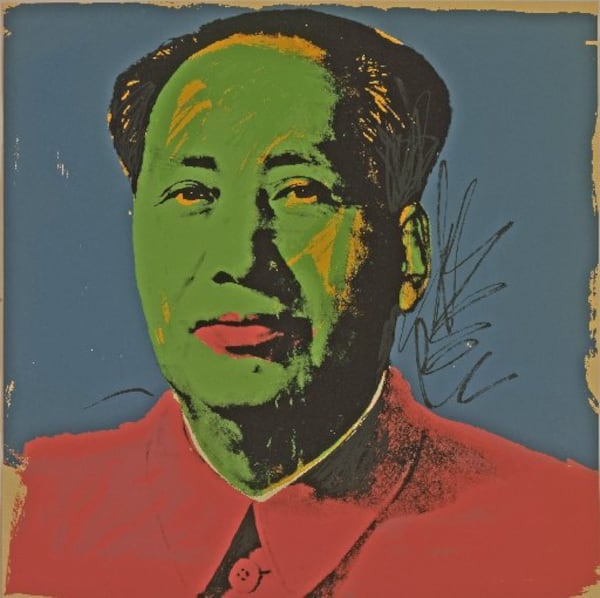 Andy Warhol's screenprint "Mao" (1972) is part of the Savannah exhibit.