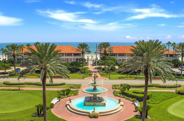 Views of the ocean from the Historic Inn of Ponte Vedra Inn & Club. 
Courtesy of Ponte Vedra Inn & Club.