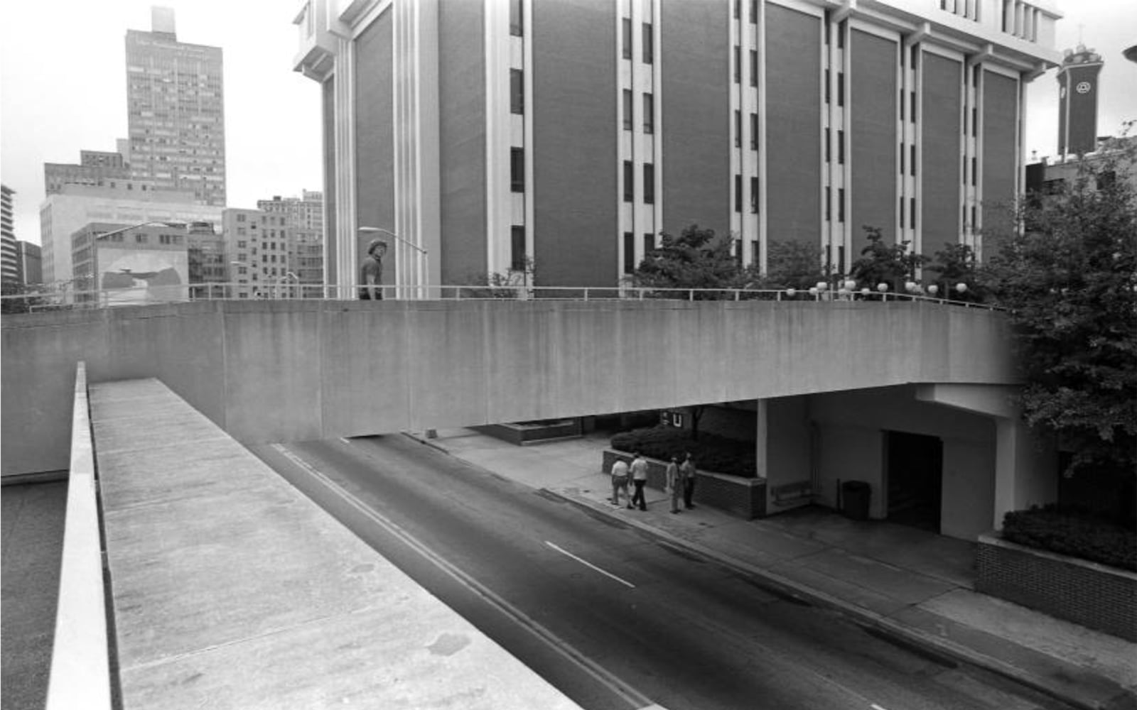 Buildings and streets, 1970s