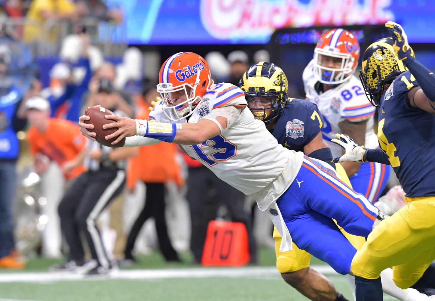 Photos: Florida beats Michigan in Chick-fil-A Peach Bowl