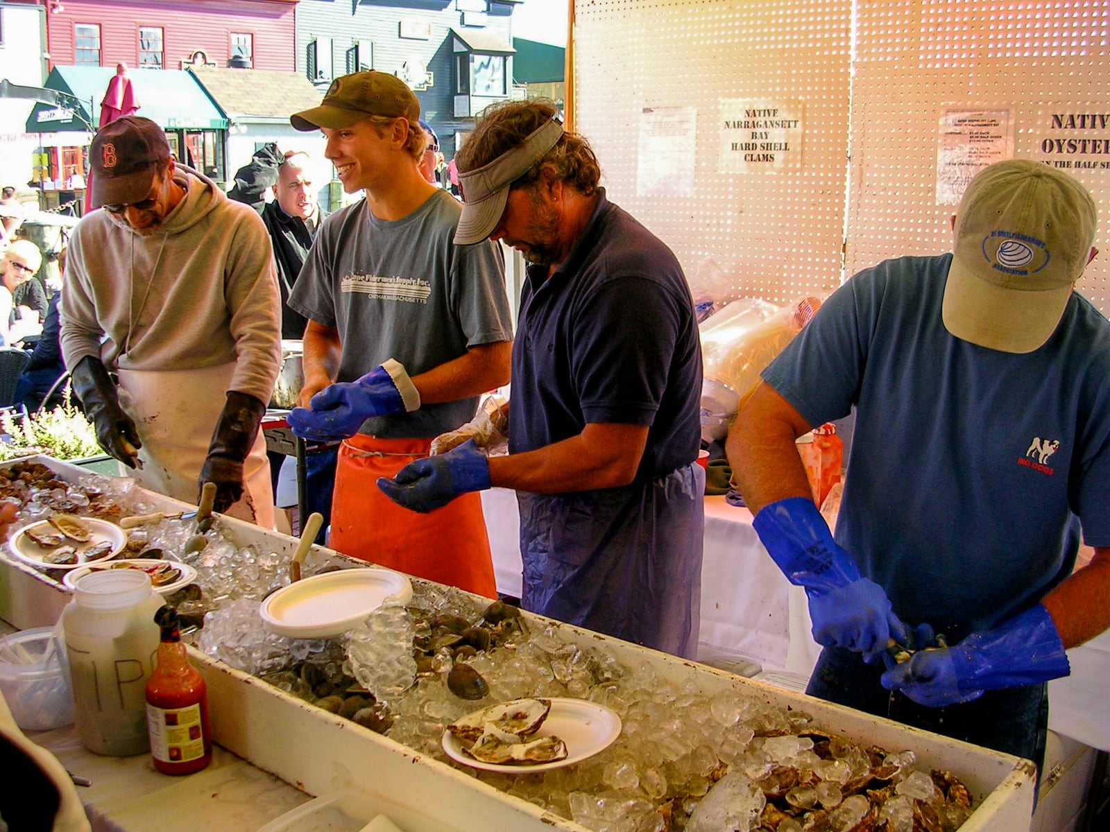 Historic Bowen's Wharf in Newport, Rhode Island, is home to a large seafood festival each fall.
Courtesy of Bowen's Wharf