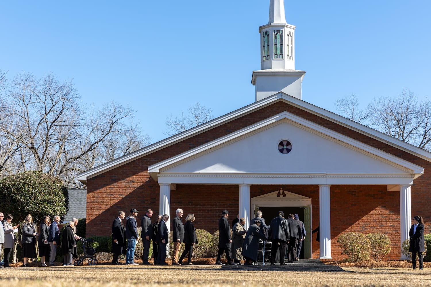 PHOTOS: Plains prepares for final service of Jimmy Carter
