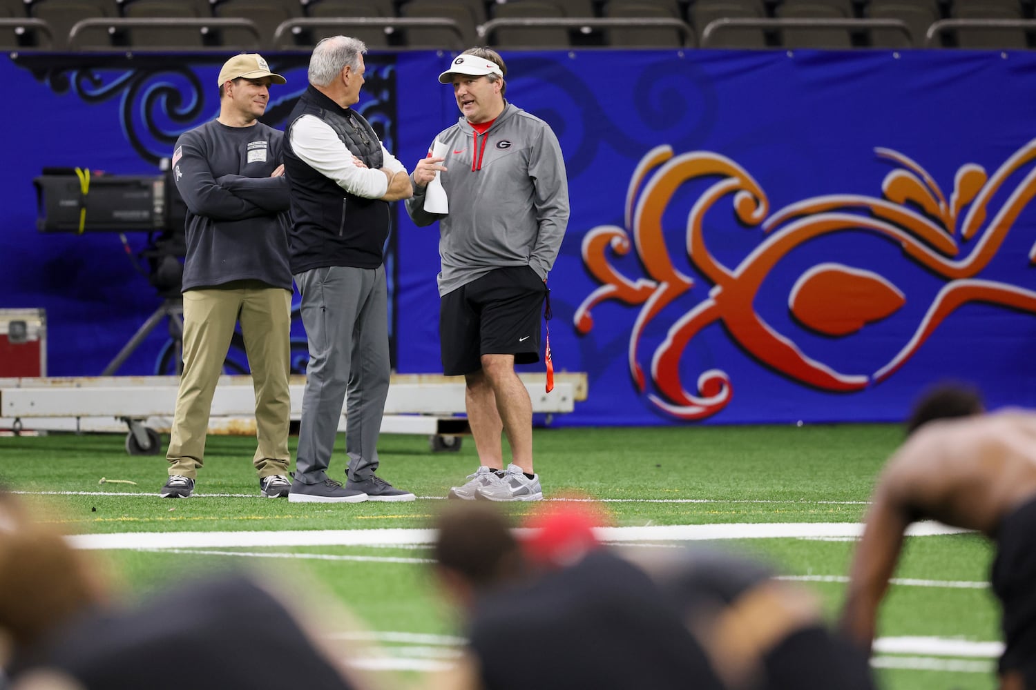 123024 uga sugar bowl practice