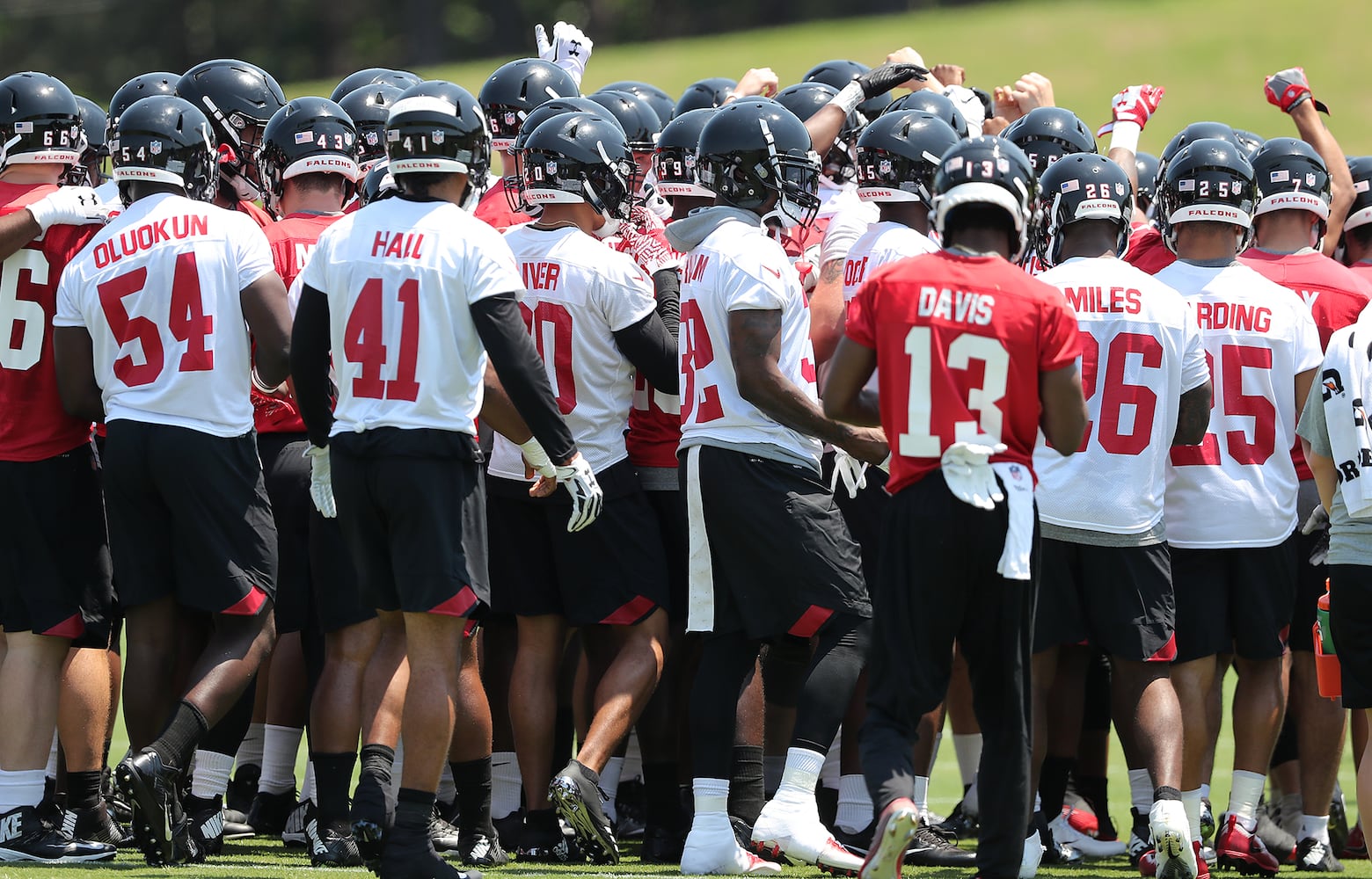 Photos: Falcons get a look at rookies at mini-camp