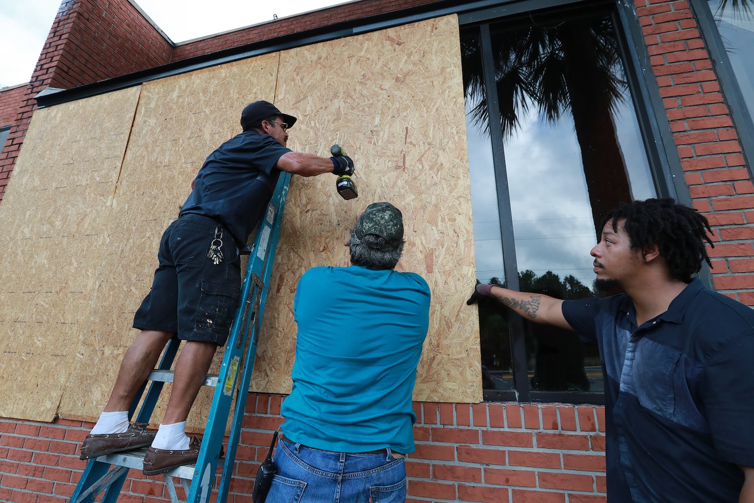 Photos: Coastal Georgians prepare for Hurricane Dorian