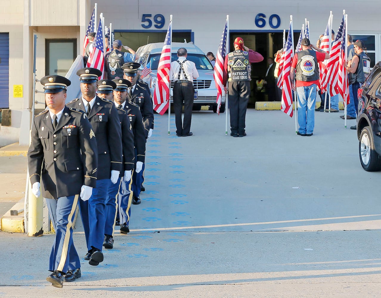 Photos: Toccoa honors return of Korean War veteran’s remains