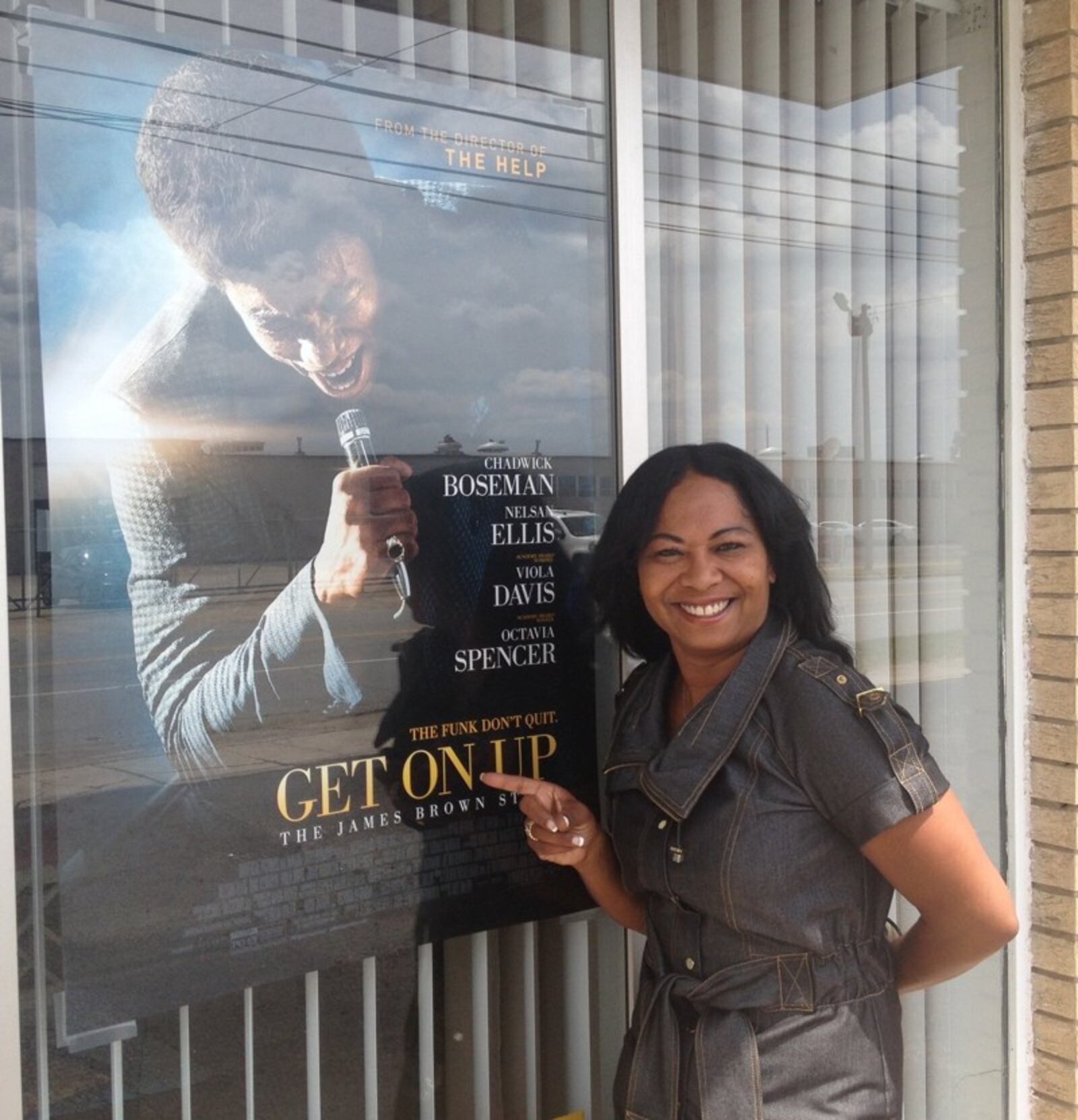  James Brown's daughter Deanna Brown Thomas helped Chadwick Boseman prepare for the role as her dad. Photo: Jennifer Brett