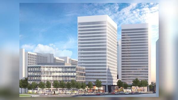 Rendering of the future Colony Square / Rendering courtesy of The Wilbert Group