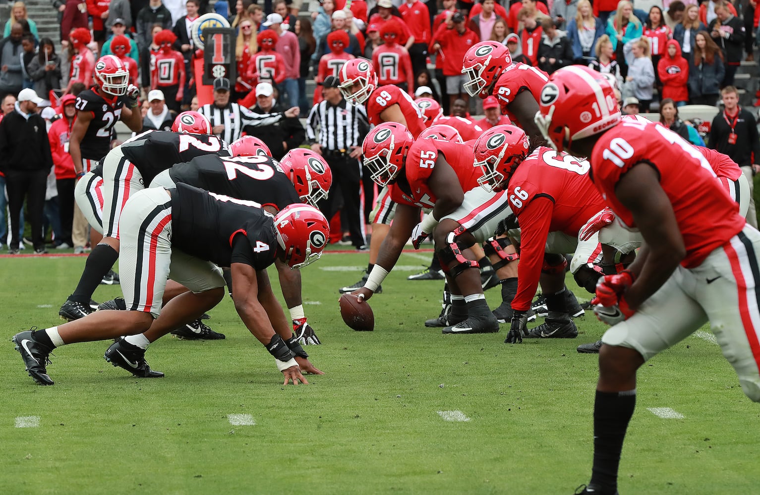 Photos: Bulldogs back on the field at G-Day