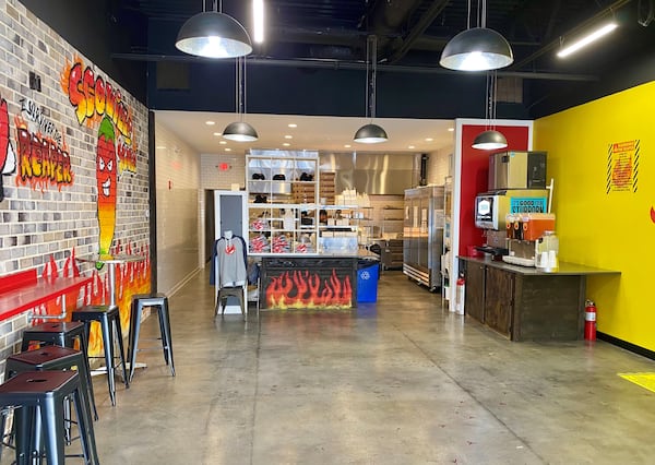 Scoville Hot Chicken's Sandy Springs location launched Dec. 4. Wendell Brock for The Atlanta Journal-Constitution