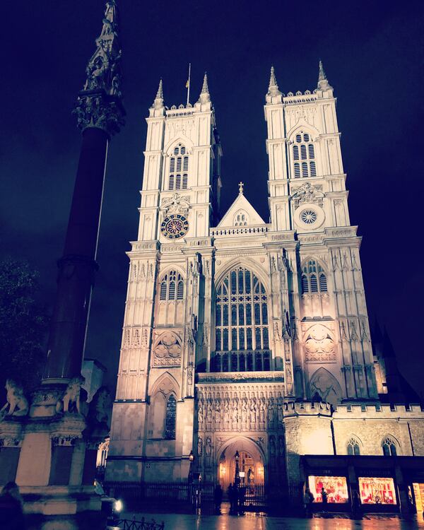 Kevin Maher sent a photo of Westminster Abbey he took on a trip to London over Thanksgiving.  "As days were shorter, many of my photos were taken after dark," he wrote.