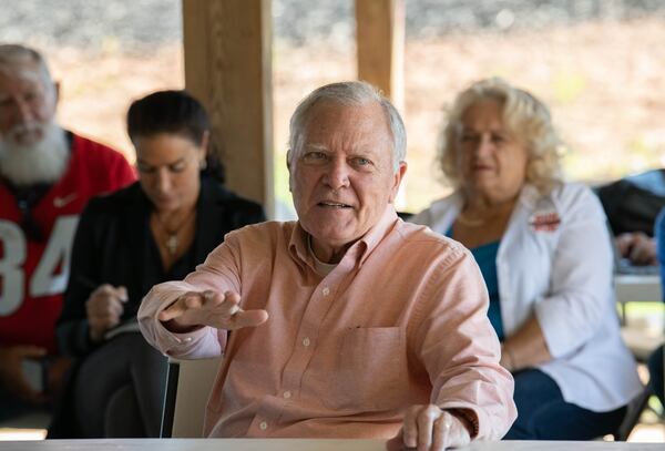 Nathan Deal recently received an appreciation award for his efforts to build trade relations with Japan during his two terms as Georgia’s governor. (Hyosub Shin/hyosub.shin@ajc.com)