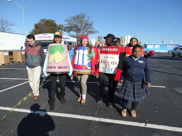 Some students took the Canathon literally. CREDIT: Rodney Ho/ rho@ajc.com