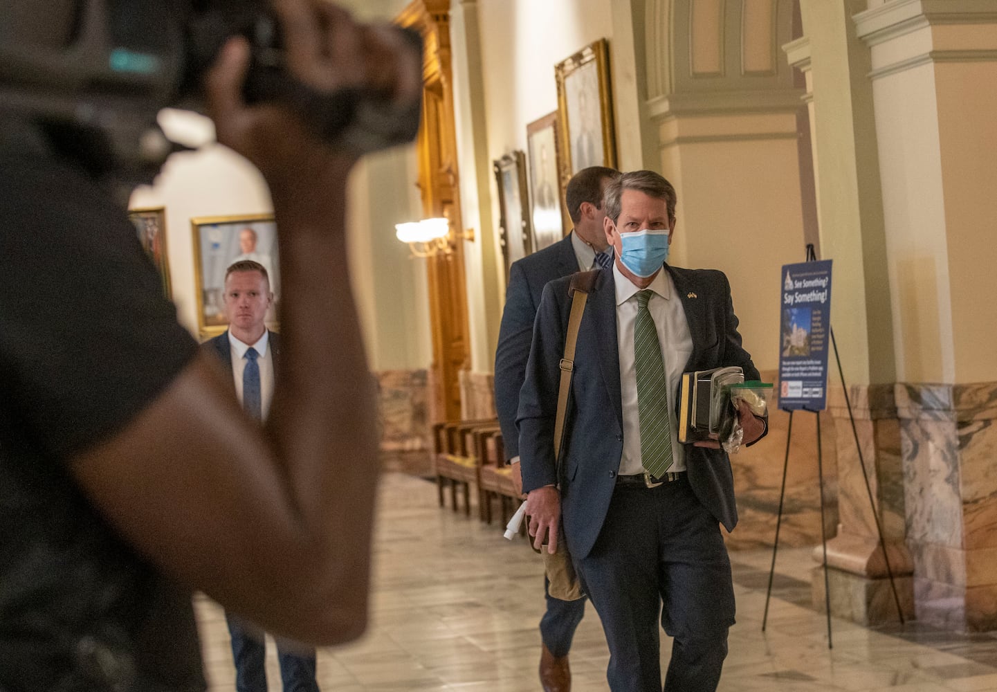 PHOTOS: Georgia lawmakers return to Capitol after coronavirus