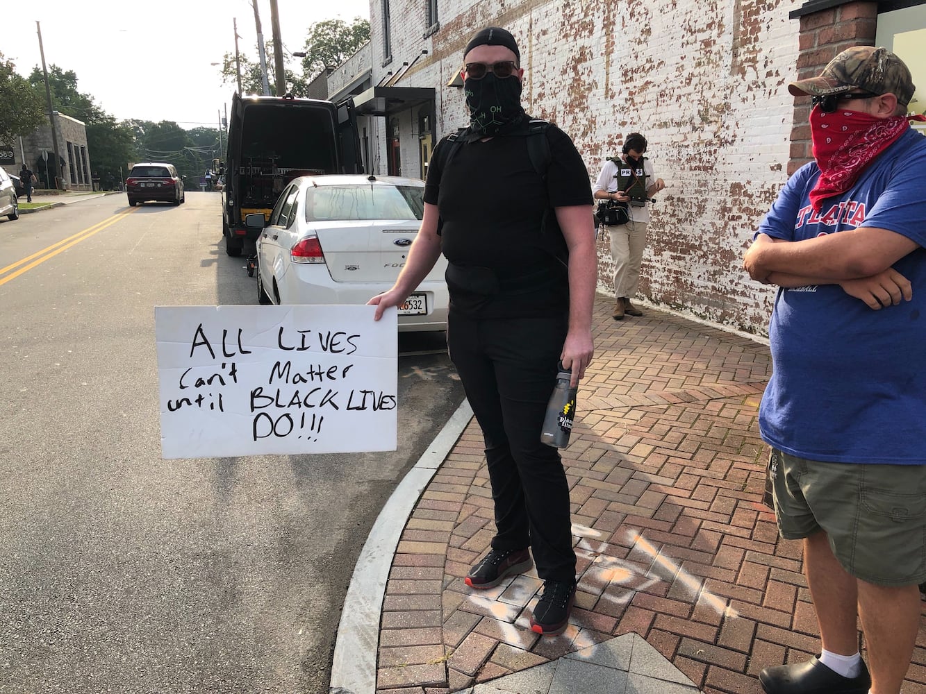 Stone Mountain Protest