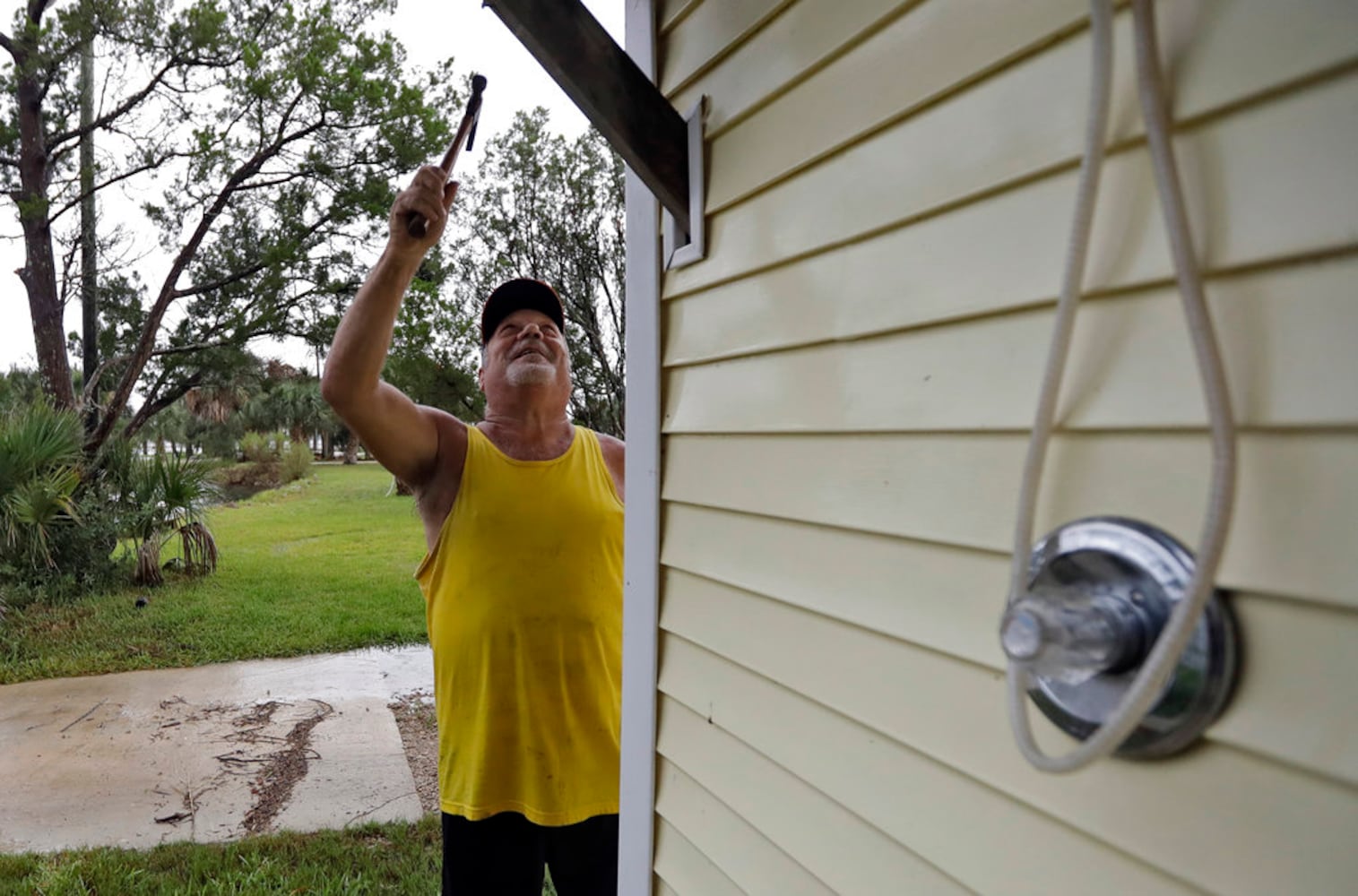 Photos: Florida Panhandle battens down for Hurricane Michael