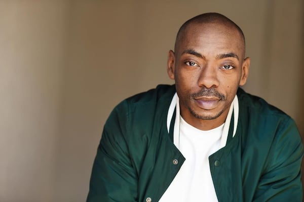 Lamar K. Cheston plays the role of Booth in "Topdog/Underdog."