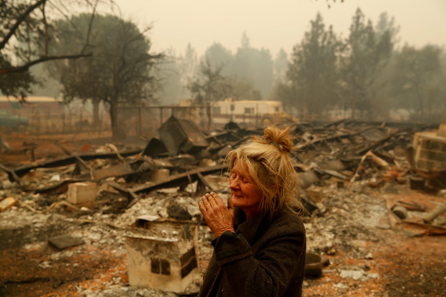 Photos: Deadly wildfires blaze through northern, southern California