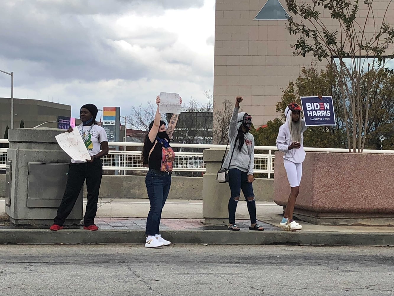 Atlanta reacts to election of Joe Biden