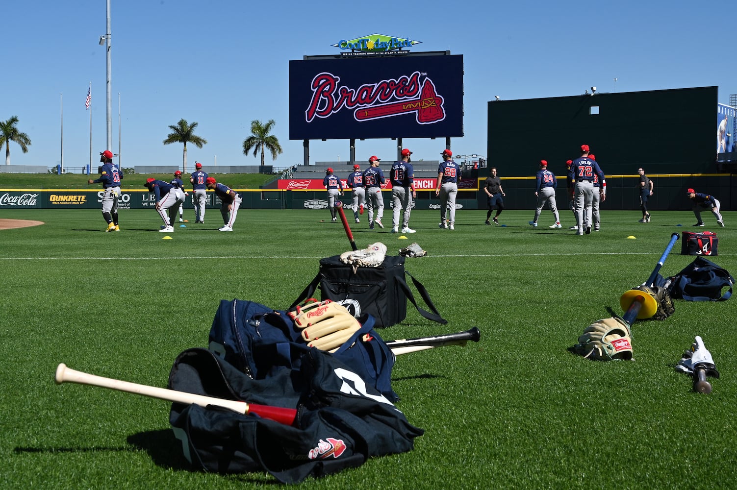 Braves spring training - Day 7