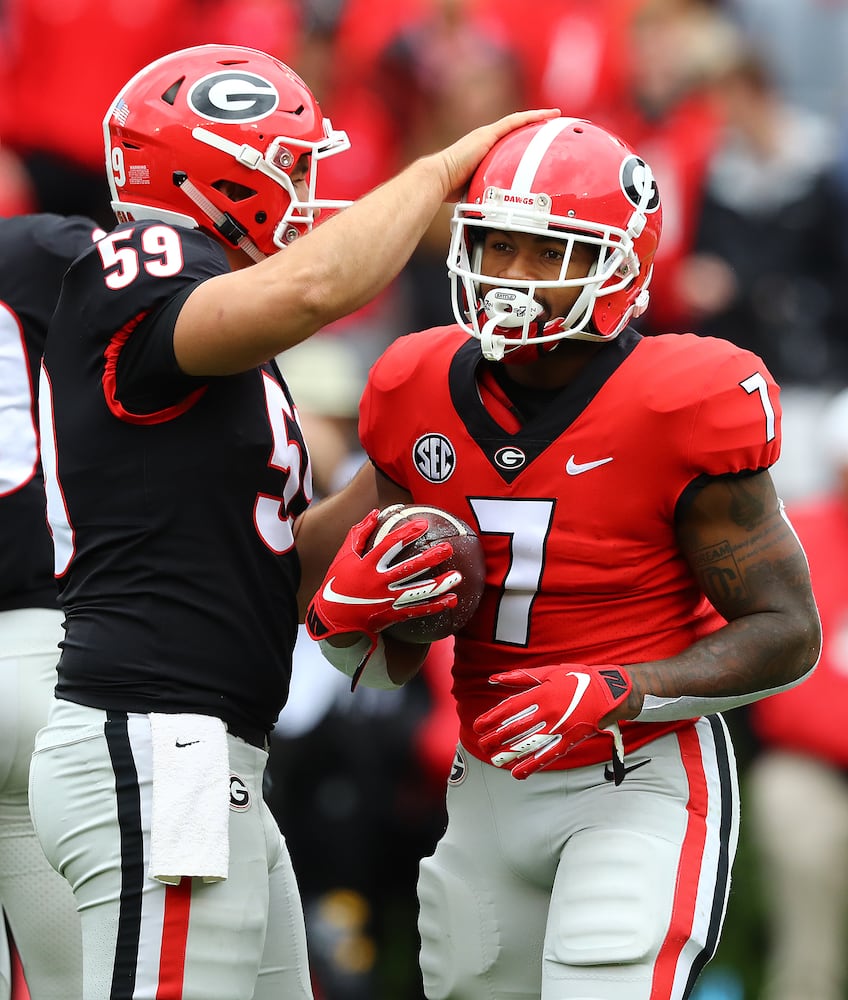 Photos: Bulldogs back on the field at G-Day scrimmage