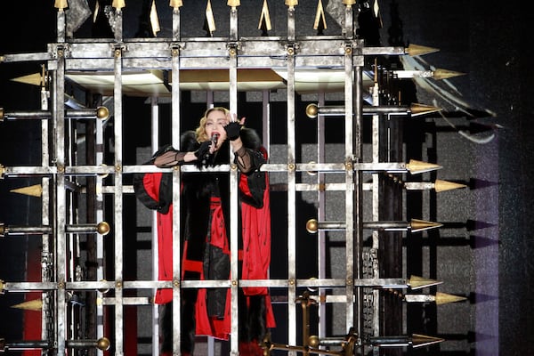 Fans started to feel a bit trapped themselves by the time Madonna arrived at nearly 11 p.m. Photo: Robb D. Cohen/www.RobbsPhotos.com.