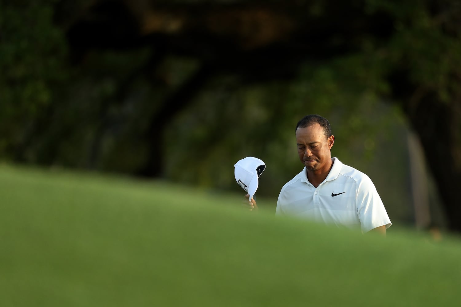 Photos: Tiger Woods’ second round at the Masters