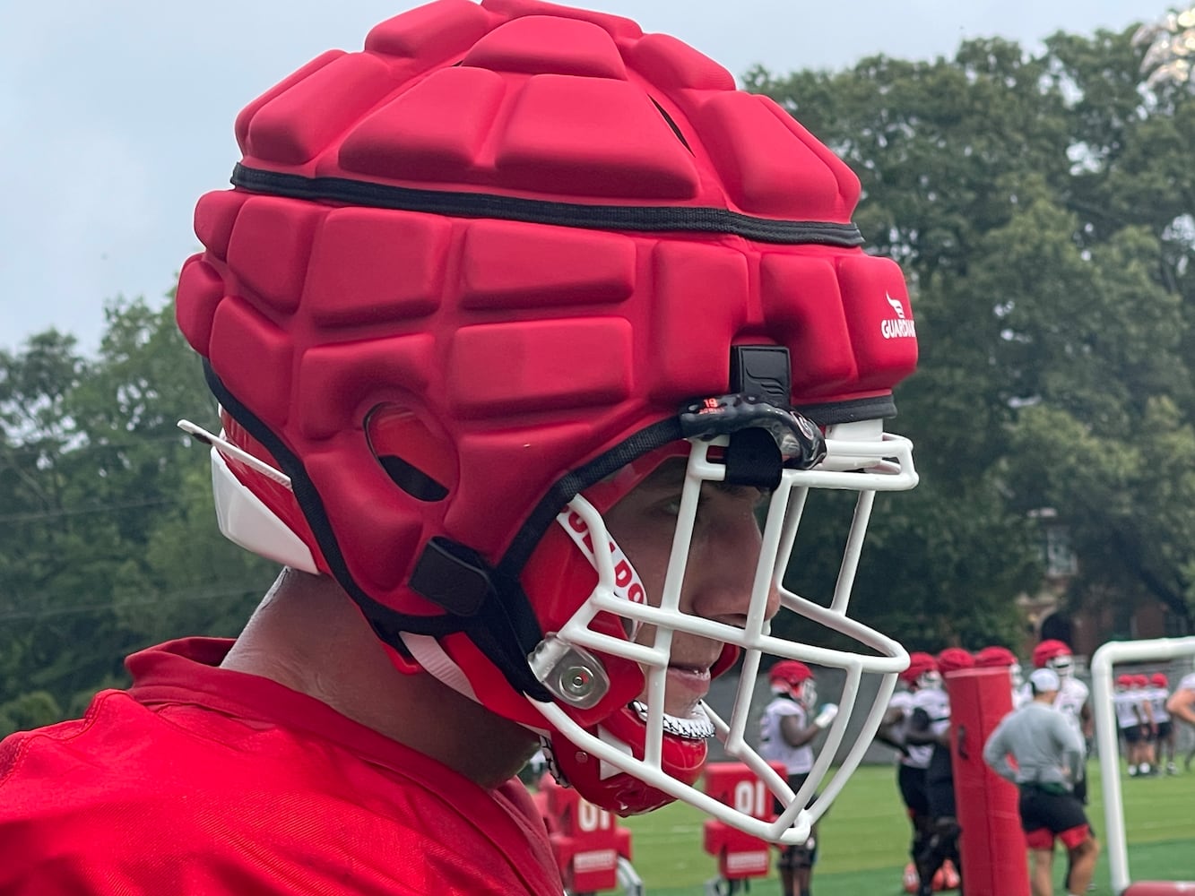 Georgia football practice