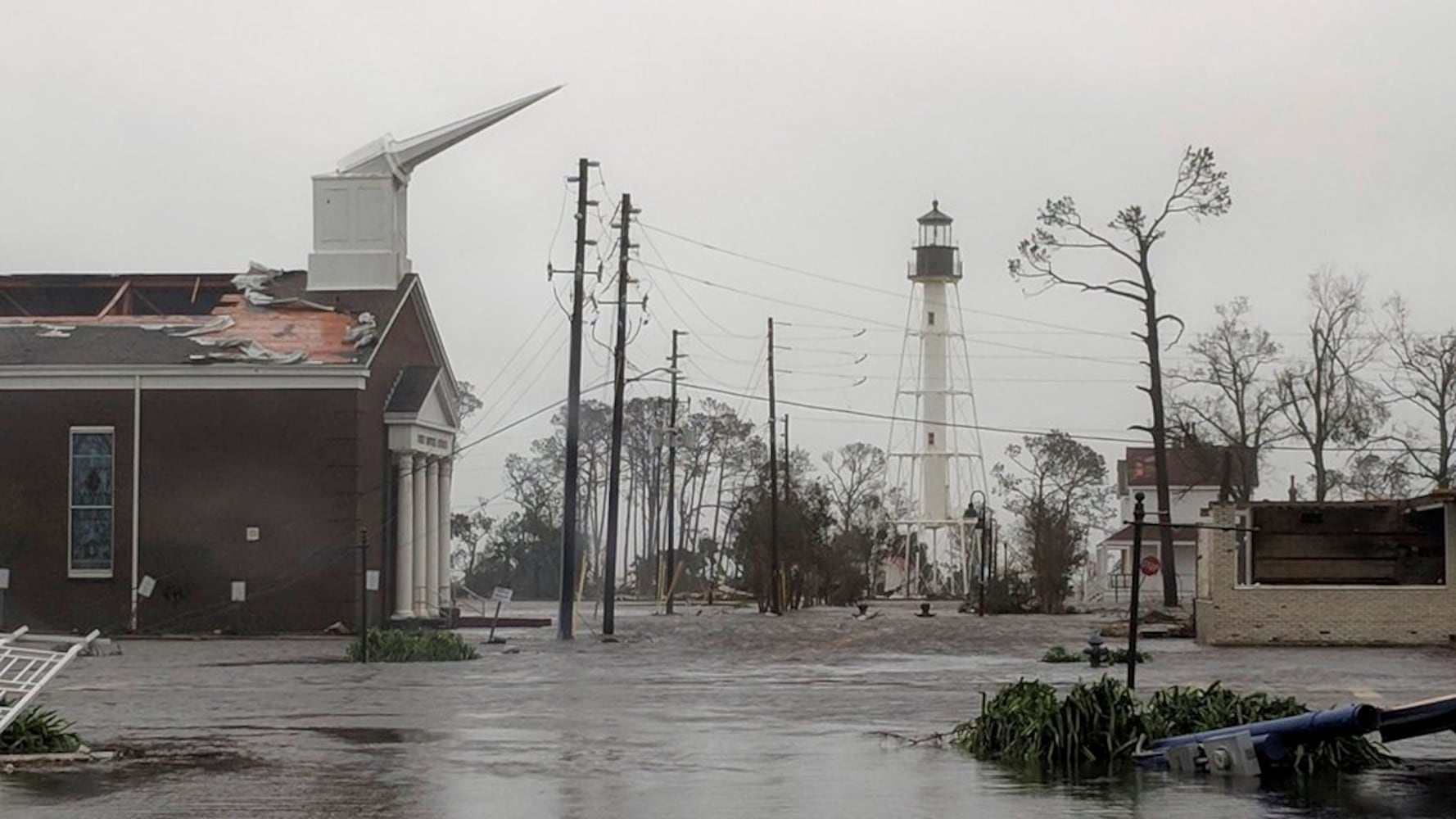 Photos: Hurricane Michael leaves behind path of destruction